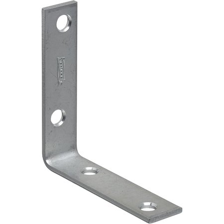 NATIONAL HARDWARE 3 in. H X 0.75 in. W X 0.11 in. D Zinc-Plated Steel Inside Corner Brace N266-395